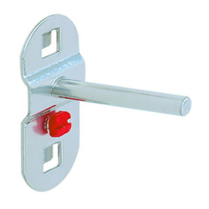 Single hook straight/L 100 mm