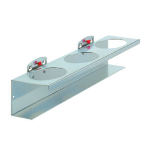Spray can holder for 3 spray cans