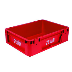 Euronorm bin red 300x400x120 mm